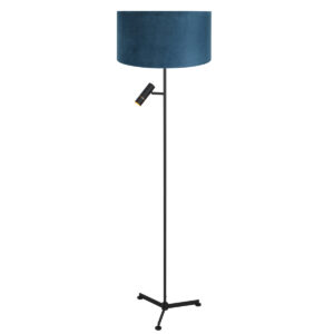 vloerlamp-zwart-stang-metaaltextiel-ø40cm-led_e27-4839zw-steinhauer-1