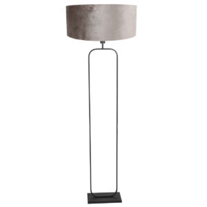 vloerlamp-zwart-stang-metaalveloursstof-ø147cm-e27-4820zw-steinhauer-1