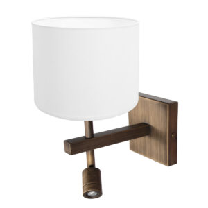 wandlamp-brons-stang-metaaltextiel-bedlampje-led_e27-4891br-steinhauer-1