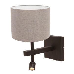 wandlamp-grijszwart-stang-metaaltextiel-bedlampje-led_e27-4872ca-steinhauer-1