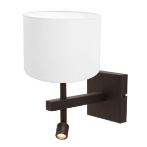 wandlamp-zwart-stang-metaaltextiel-bedlampje-led_e27-4871ca-steinhauer-1
