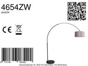 vloerlamp-zwart-flair-metaaltextiel-booglamp-e27-4654zw-mexlite-1