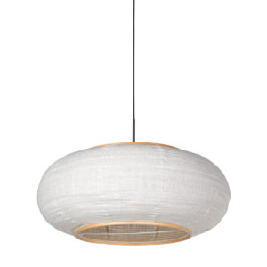 hanglamp-wit-elegantclassy-houtkunststoflinnenmetaal-ø60cm-e27-4640zw-steinhauer-1