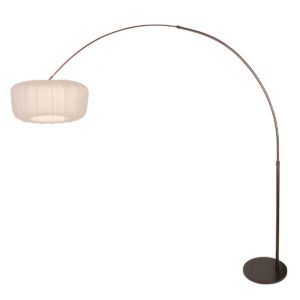 vloerlamp-bruin-sparkledlight-metaaltextiel-ø45cm-e27-4762ca-steinhauer-1