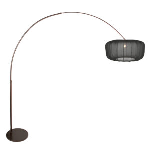vloerlamp-bruin-sparkledlight-metaaltextiel-ø45cm-e27-4763ca-steinhauer-1