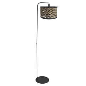 vloerlamp-zwart-stang-bamboemetaal-ø28cm-e27-4789zw-steinhauer-1
