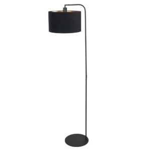 vloerlamp-zwart-stang-linnenmetaal-ø28cm-e27-4791zw-steinhauer-1