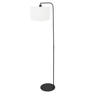 vloerlamp-zwart-stang-linnenmetaal-ø28cm-e27-4794zw-steinhauer-1