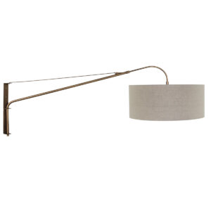 wandlamp-brons-elegantclassy-linnenmetaal-leeslamp-e27-4751br-steinhauer-1