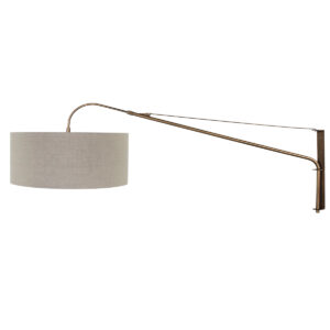 wandlamp-brons-elegantclassy-linnenmetaal-leeslamp-e27-4751br-steinhauer-1