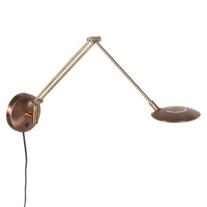 wandlamp-brons-zenith2-kunststofmetaal-ø12cm-led-4392br-steinhauerexclusive-1