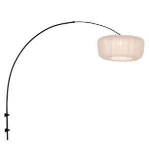 wandlamp-beigezwart-sparkledlight-metaaltextiel-e27-4409zw-steinhauer-1