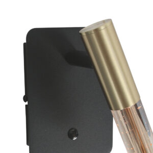 wandlamp-messingzwart-alisio-elektronicaglasmetaal-bedlampje-led-4594me-steinhauer-1