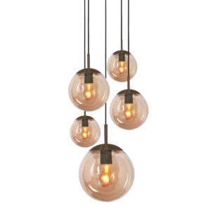 hanglamp-amberkleurig-bollique-glas-ø60cm-e27-2730ca-steinhauer-1