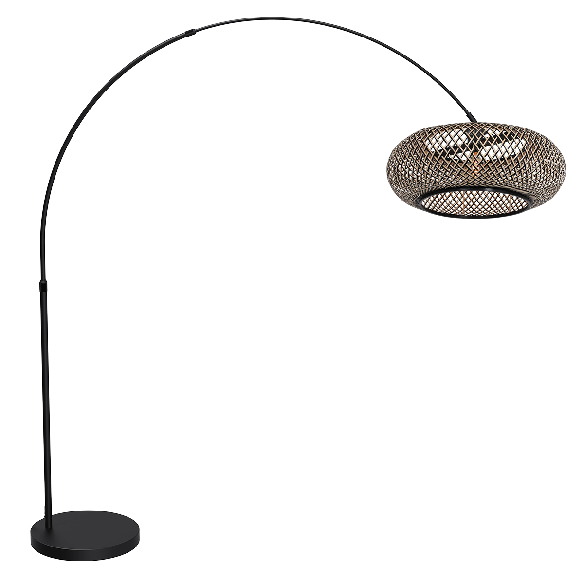 vloerlamp-zwart-flair-bamboemetaal-booglamp-e27-4664zw-mexlite-0