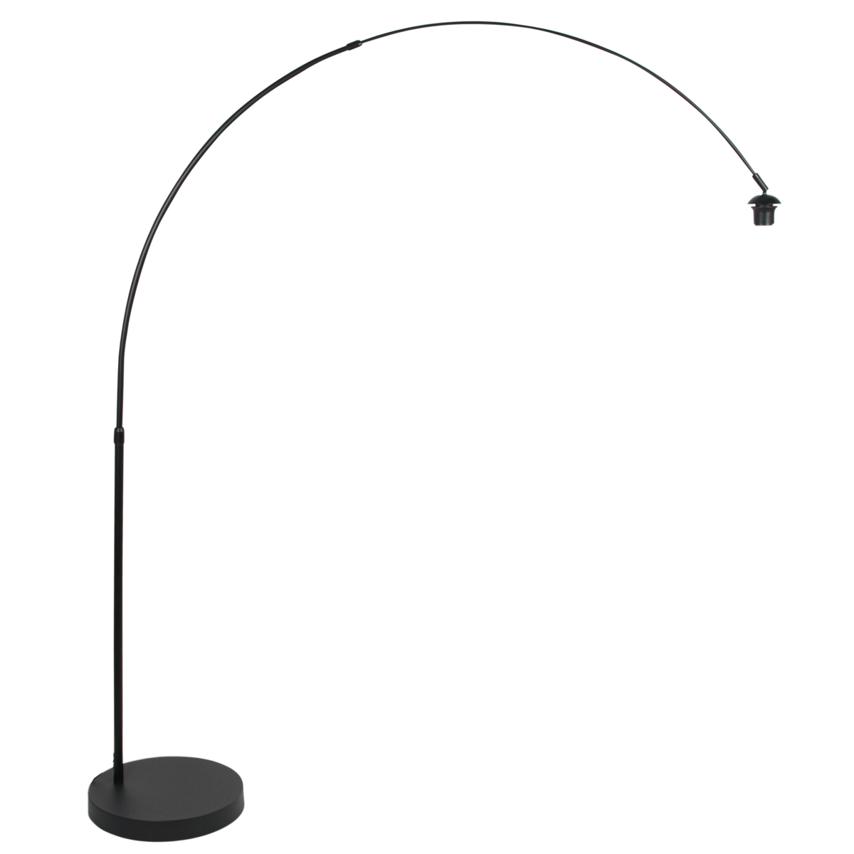 vloerlamp-zwart-flair-metaal-lossearmatuur-e27-4600zw-mexlite-1