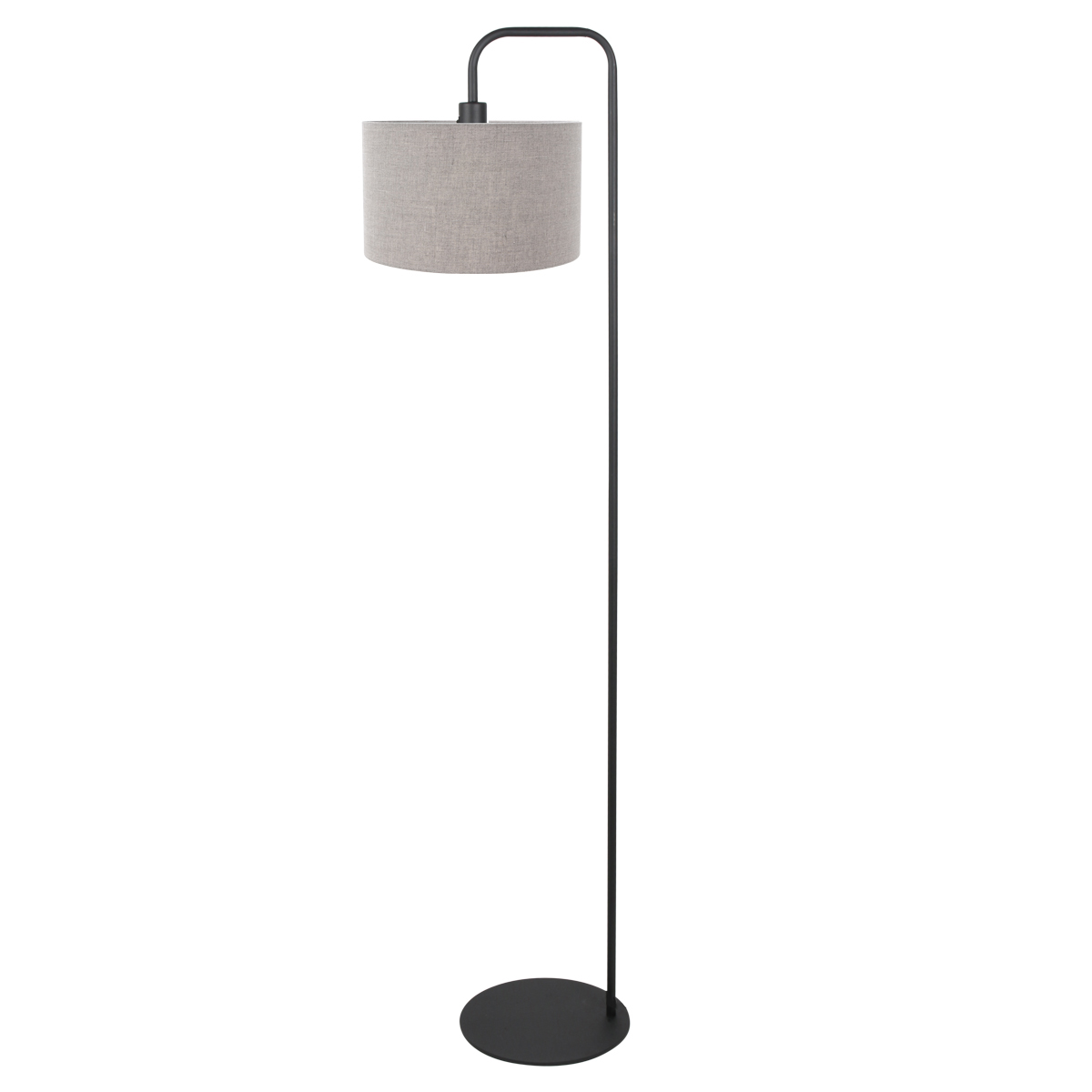 vloerlamp-zwart-forma-metaaltextiel-schemerlamp-e27-4779zw-mexlite-1