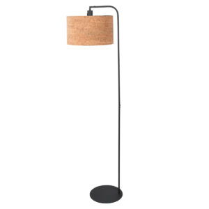 vloerlamp-zwart-stang-metaaltextiel-ø28cm-e27-4790zw-steinhauer-1