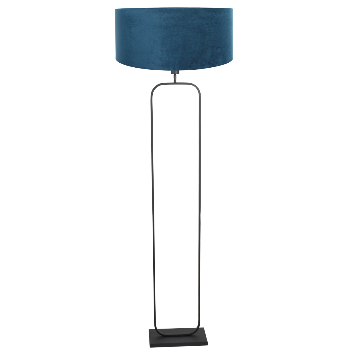 vloerlamp-zwart-stang-metaalveloursstof-schemerlamp-e27-4825zw-steinhauer-1