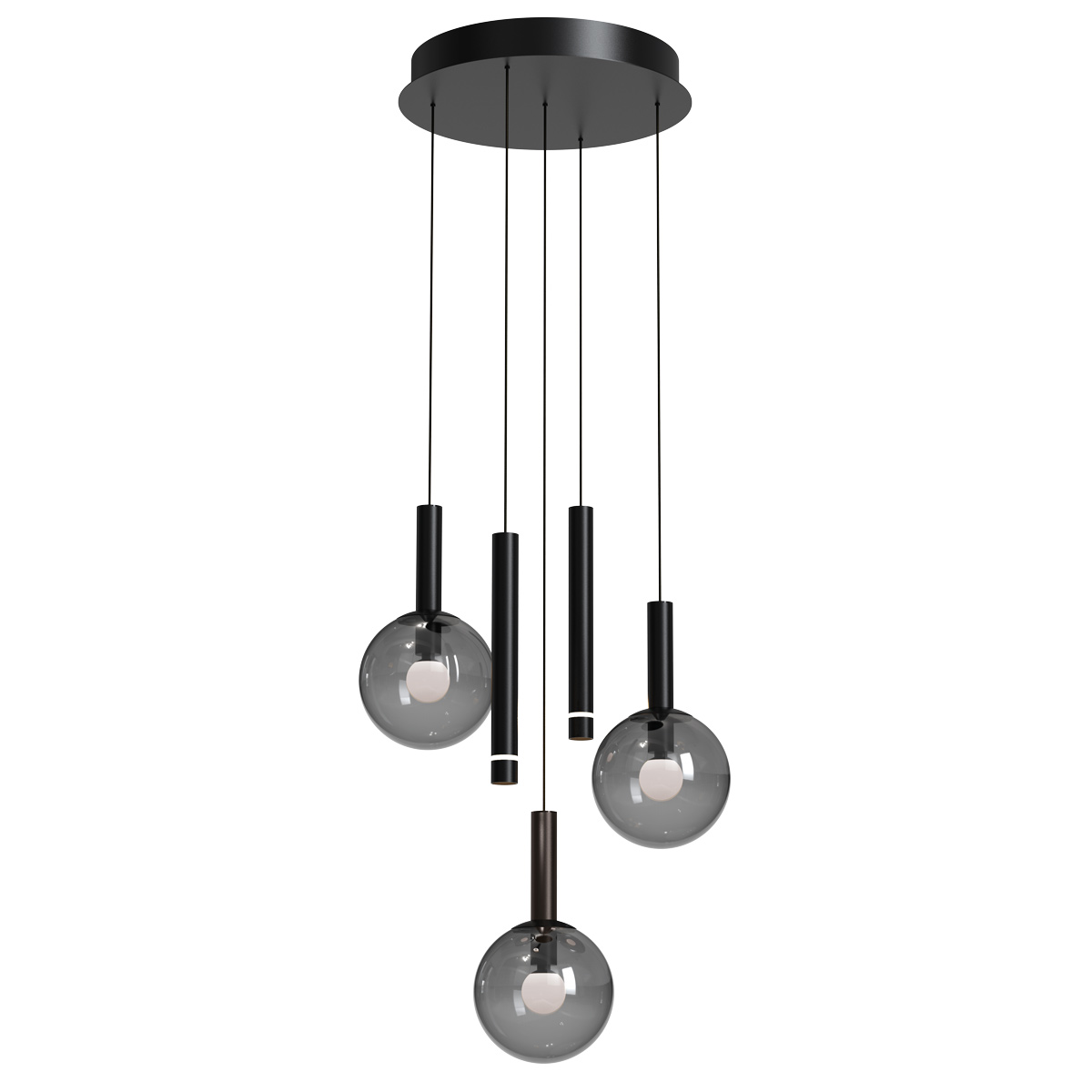 zwarte5lichtshanglampmetglasendimtowarmsteinhauervolari-1