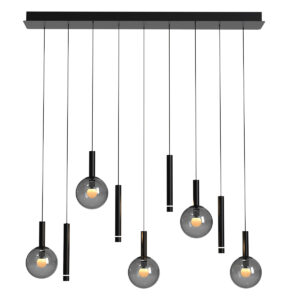 zwarte9lichtseettafelhanglampmetsmokeglassteinhauervolari-0