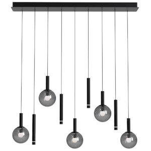 zwarte9lichtseettafelhanglampmetsmokeglassteinhauervolari-1